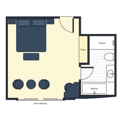 UNIWORLD Boutique River Cruises, Ganges Voyager II, Maharaja Suite Floorplan.jpg